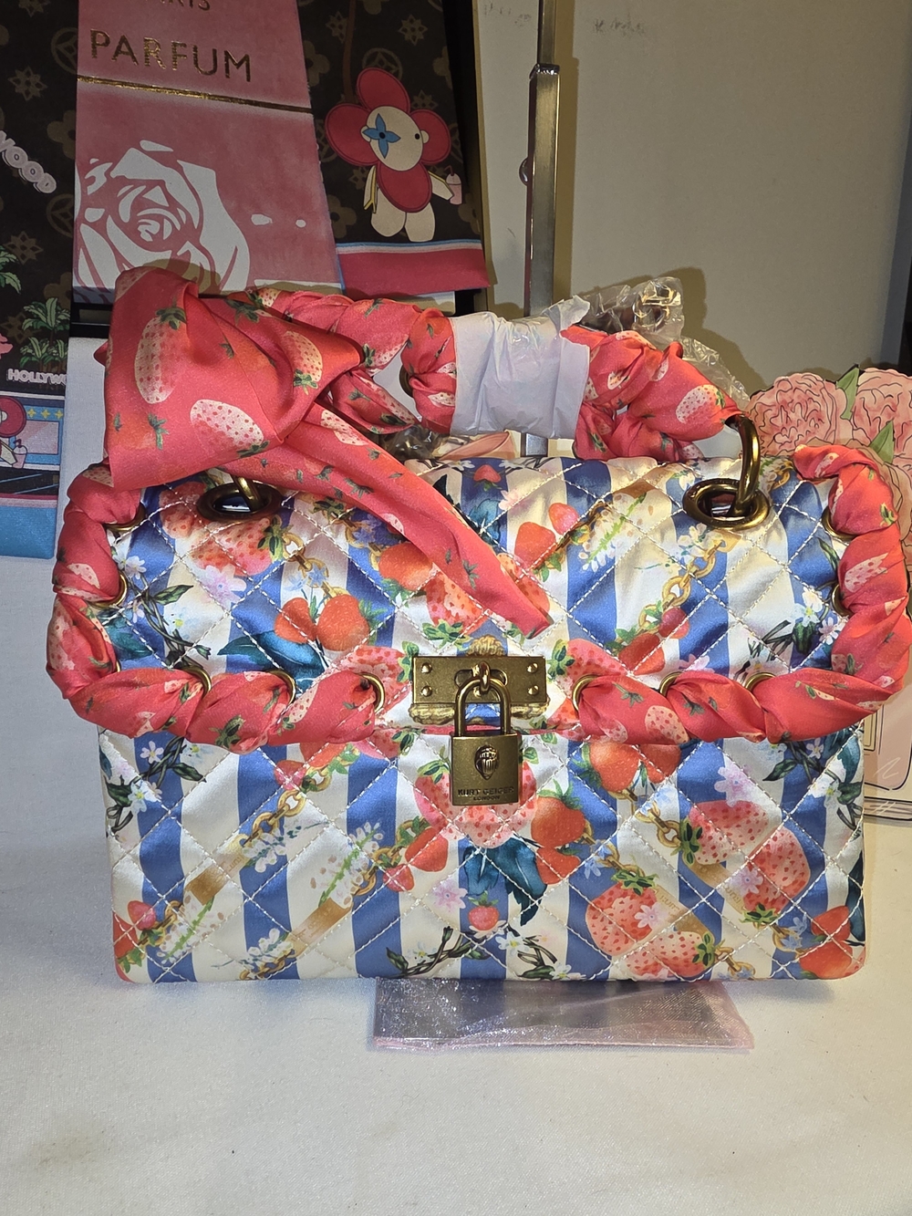 Kurt Geiaer London Brixton Scarf Shoulder Bag - Picture 2 of 14
